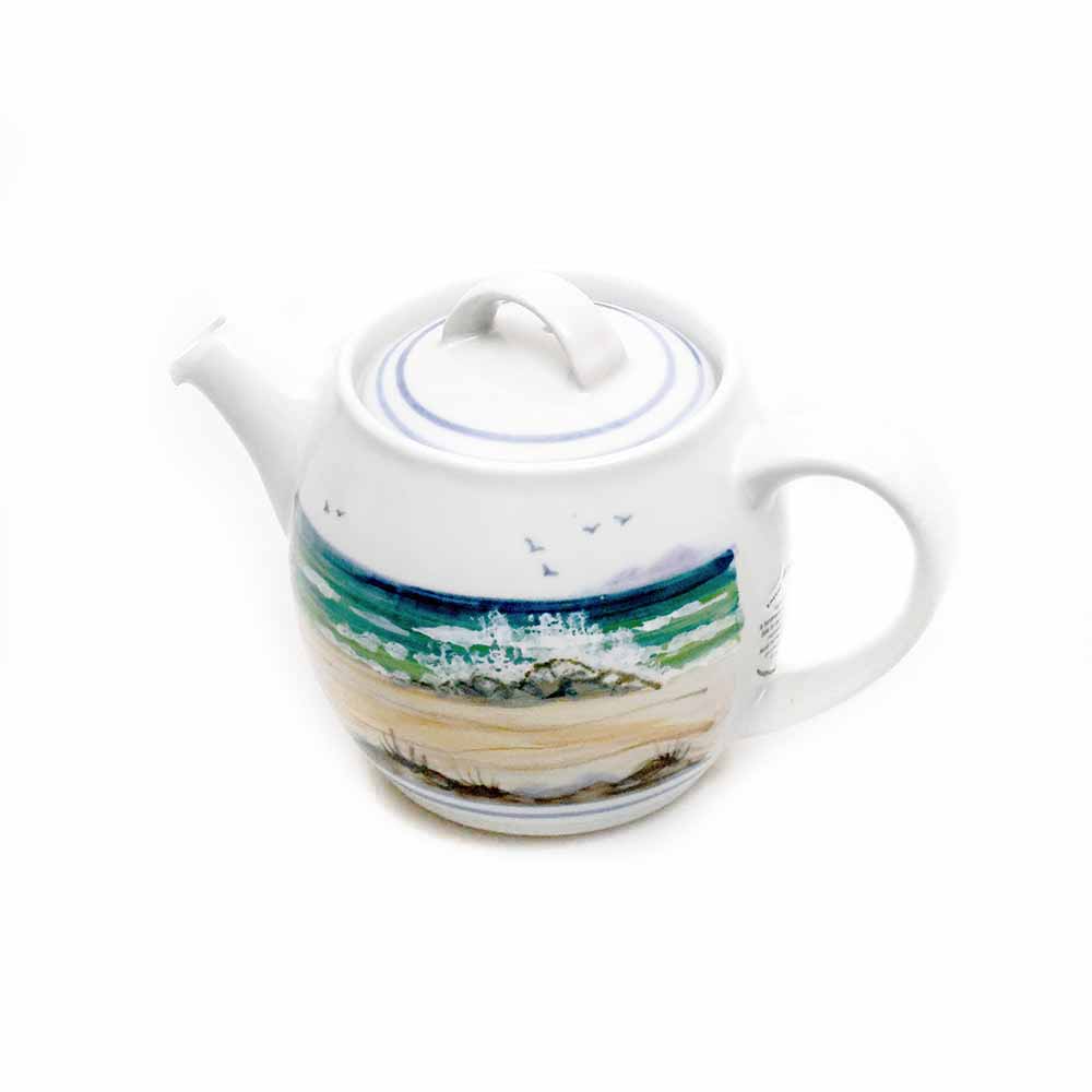 Highland Stoneware Karamik Tee Kanne Schottische Landschaft
