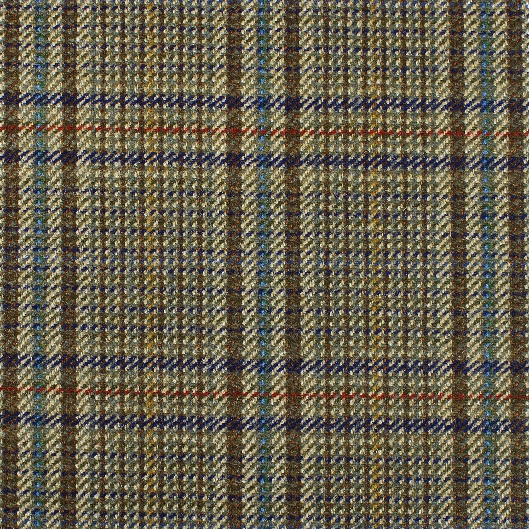 Schottischer Tweed Stoff als Meterware in klassischen Mustern, gewebt in Schottland