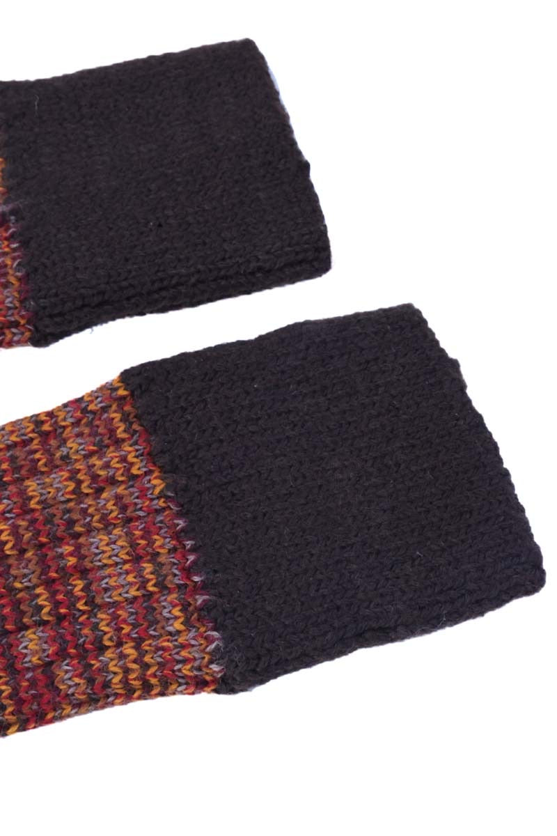Merino Socks Men | Colorful Brown