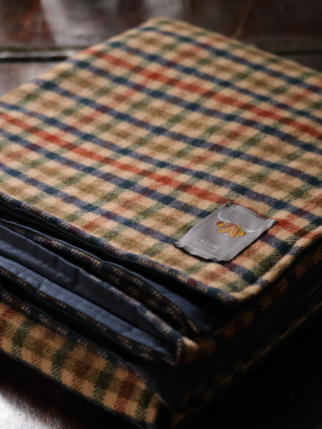 Picnic blanket checkered