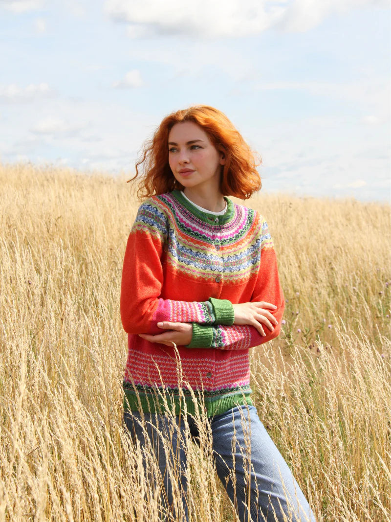 Eribé Damen Alpine Strickjacke Bellarose