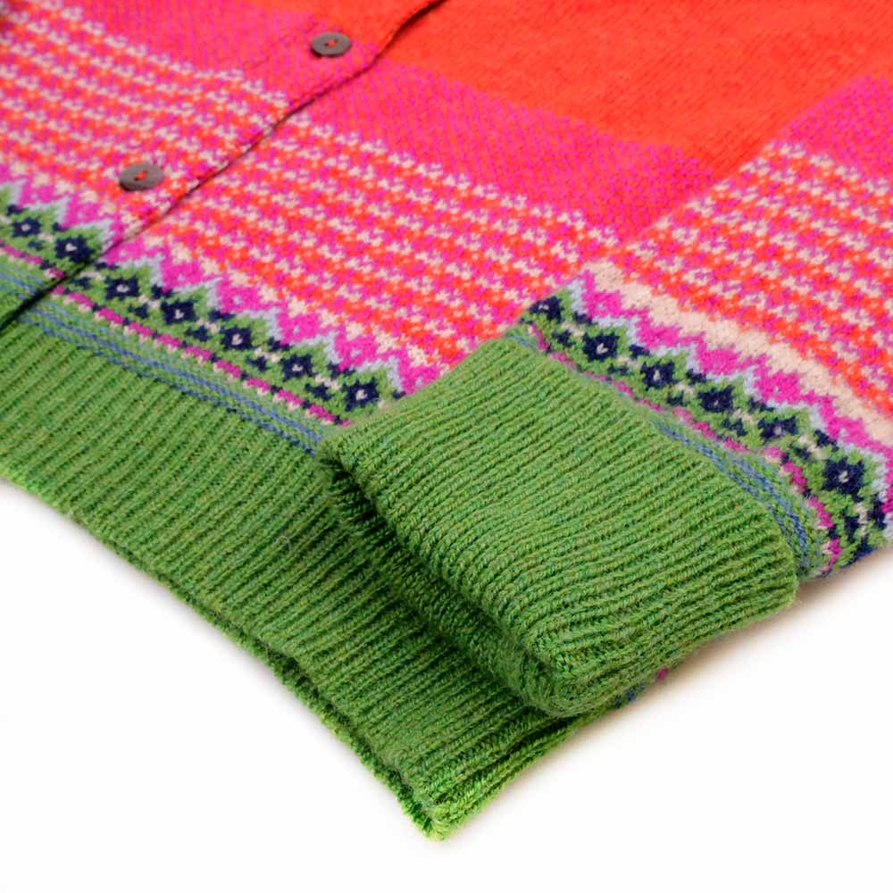 Eribé Damen Alpine Strickjacke Bellarose | Merino & Alpaca | Made in Scotland