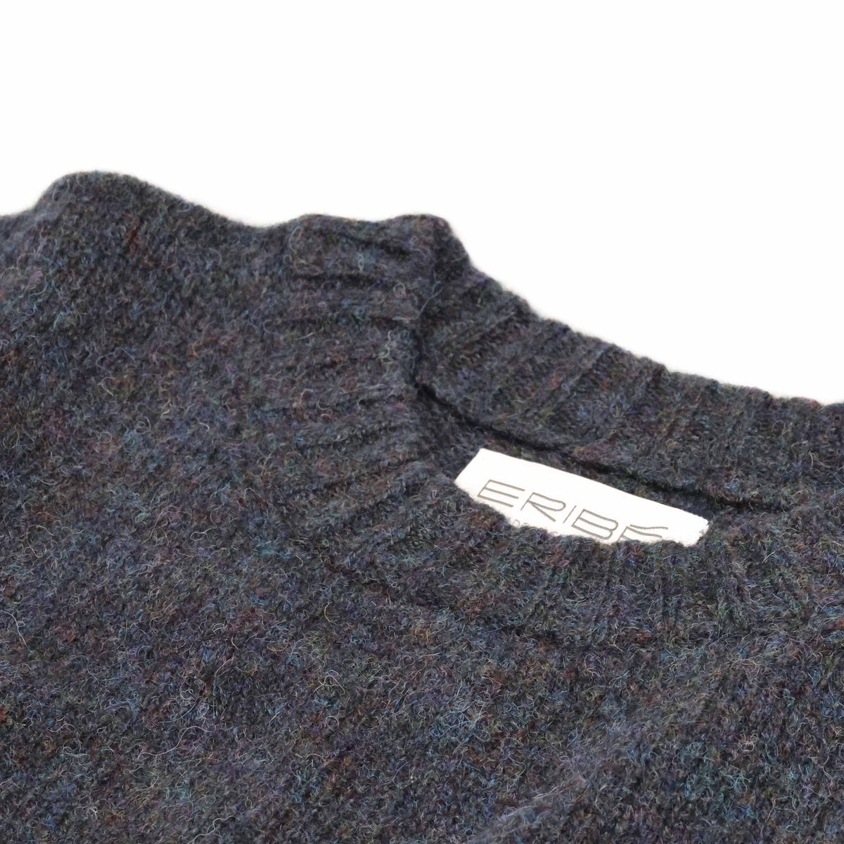 Eribé Brora Herren Pullover Black Grouse | Shetlandwolle