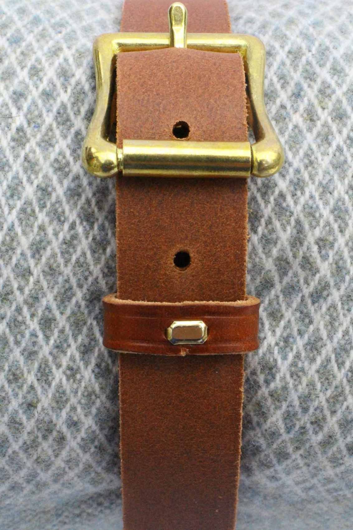 Leather straps