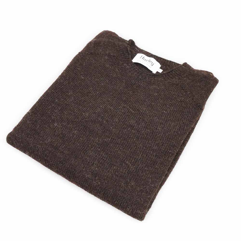 Harley-Scotland-Herren-New-Pullover-reine-schurwolle-chocolate3