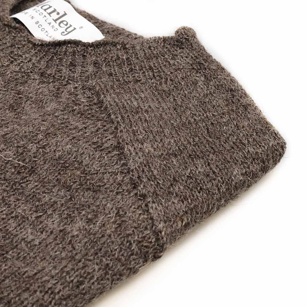 Pullover Reine Schurwolle | Rehbraun