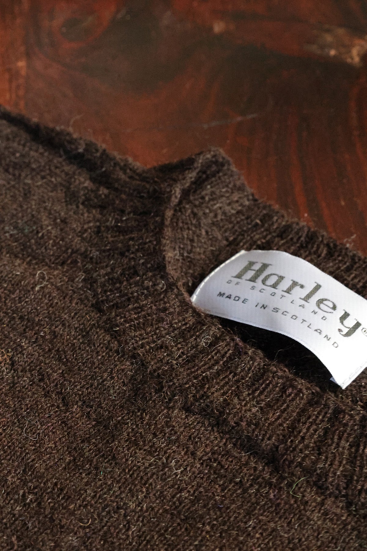 Pullover Reine Schurwolle | Chocolate