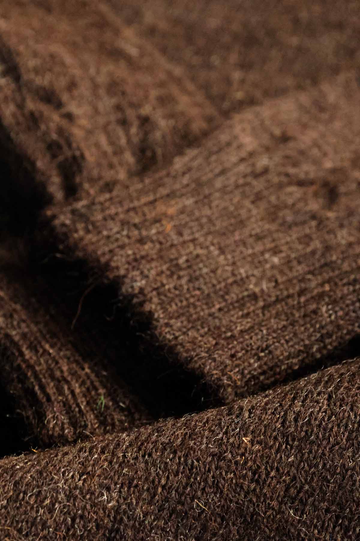 Pullover Reine Schurwolle | Chocolate