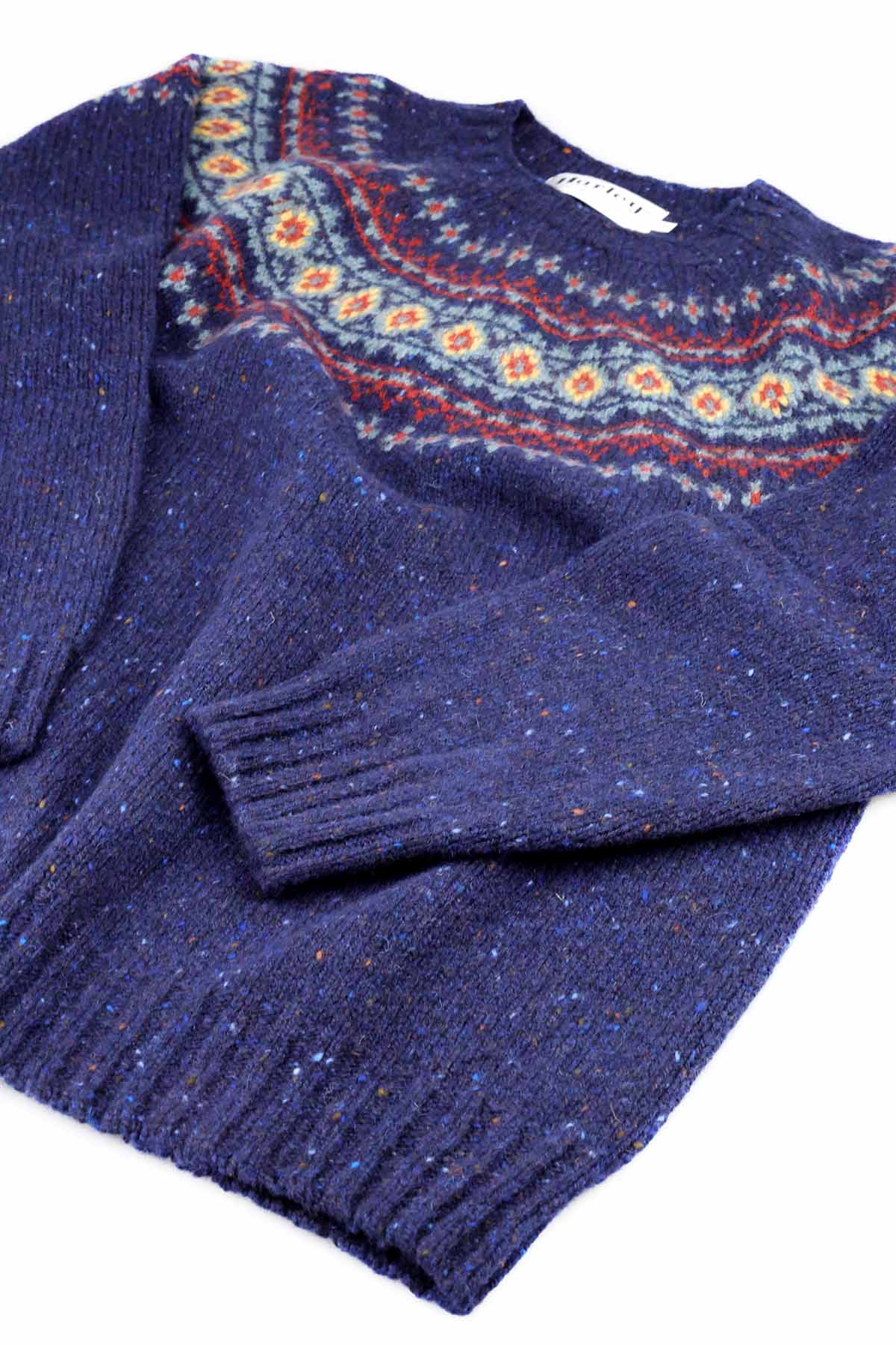 Fair Isle Sweater Women | Sky