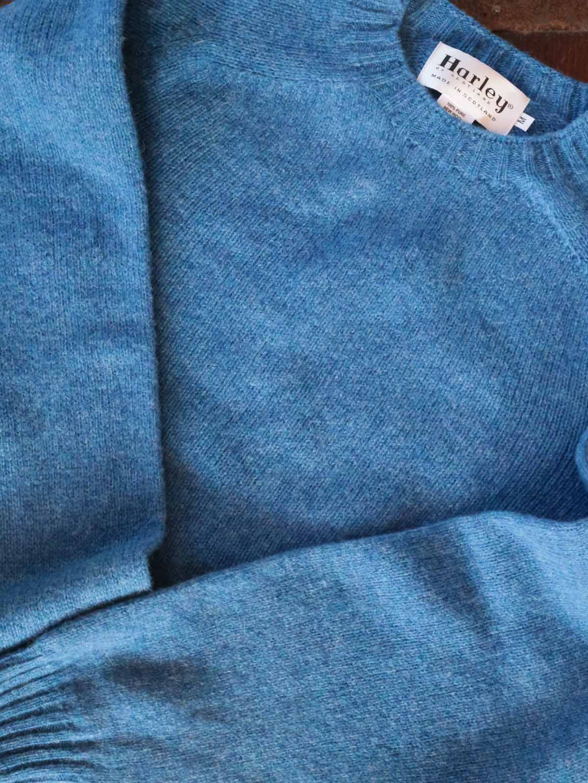 Pullover Reine Schurwolle | Kobalt Blau