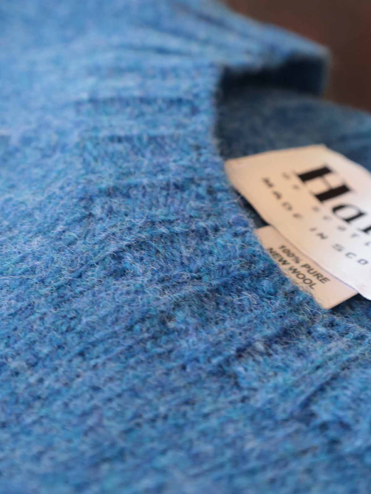 Pullover Reine Schurwolle | Kobalt Blau