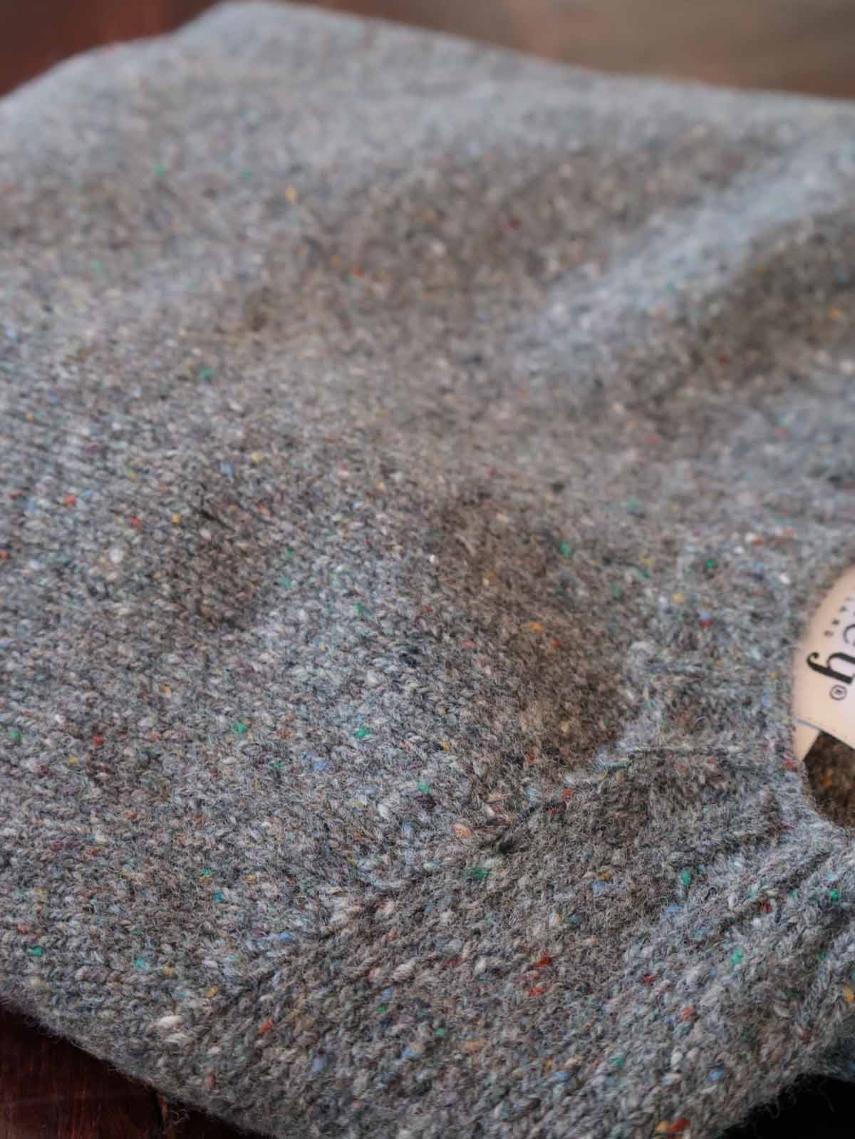 Herren Pullover Reine Schurwolle | Grau