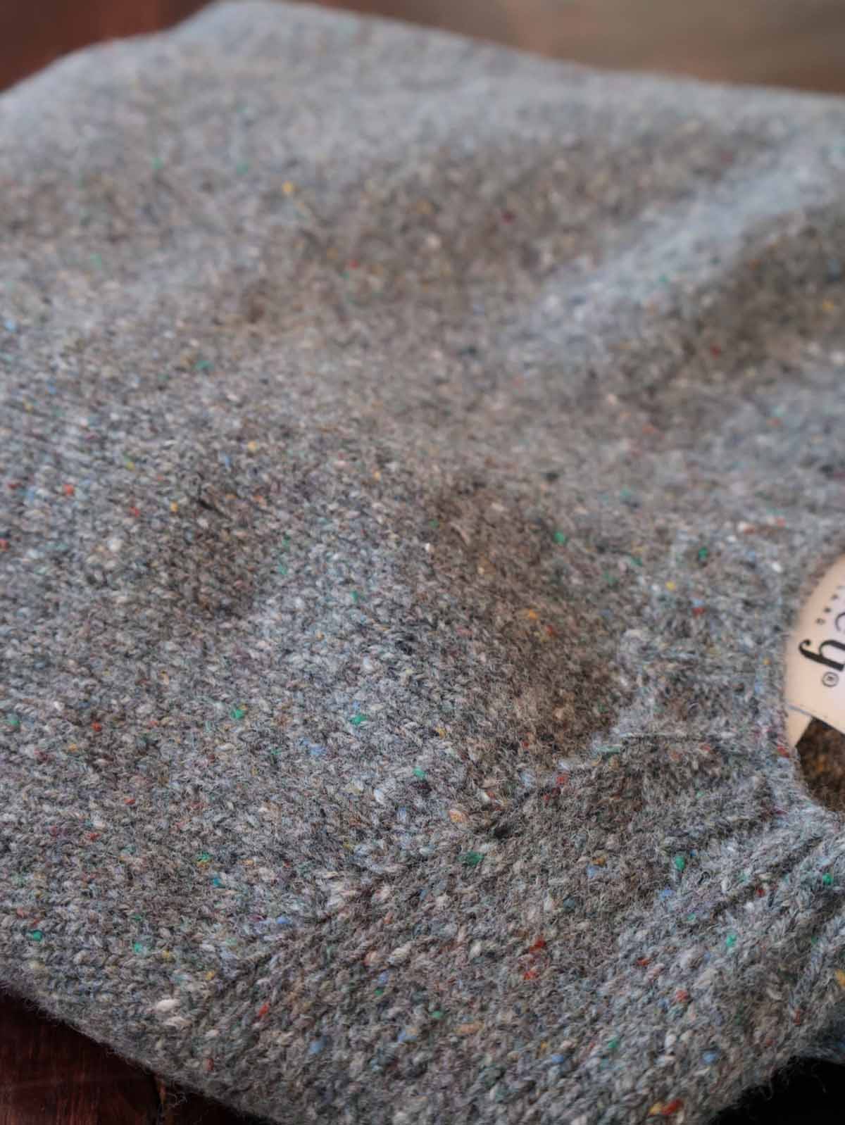 Herren Pullover Reine Schurwolle | Grau