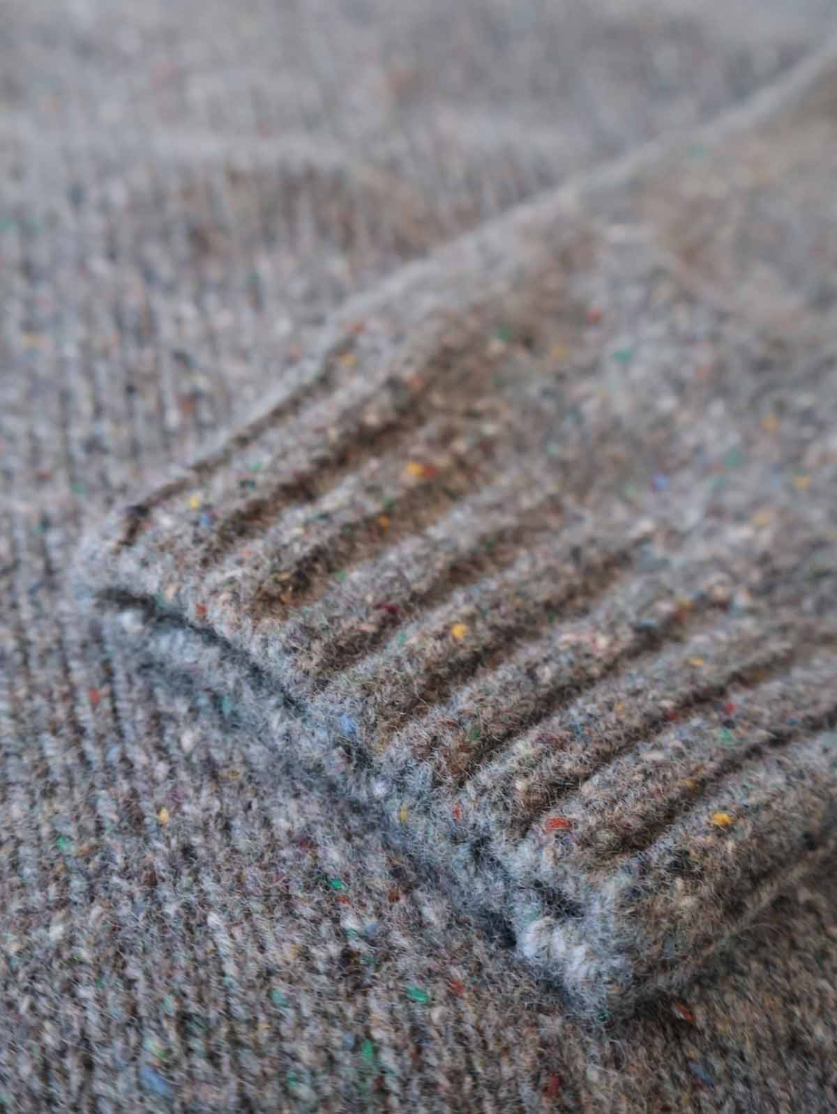 Herren Pullover Reine Schurwolle | Grau