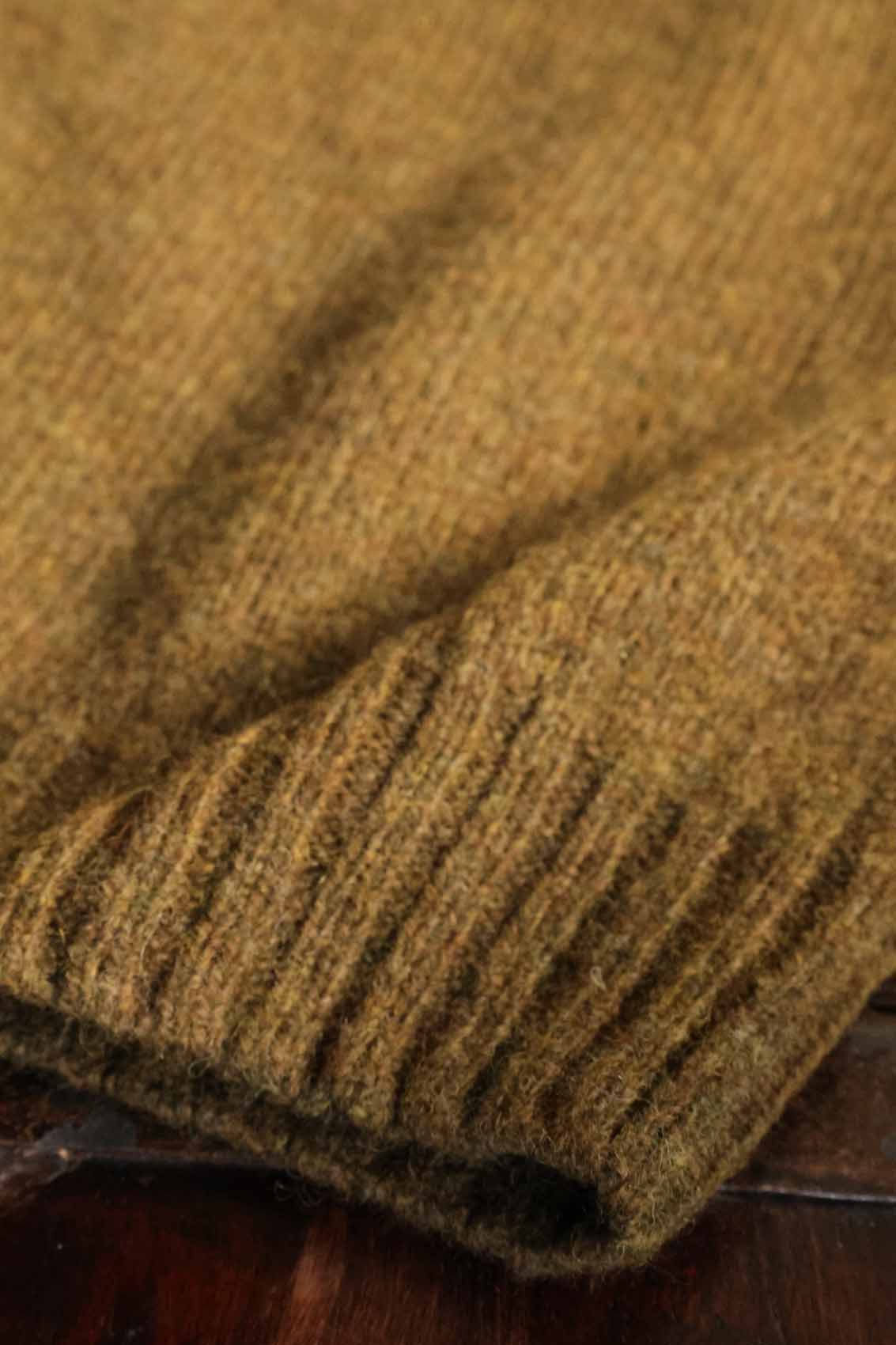 Schurwolle Pullunder Herren | Braun