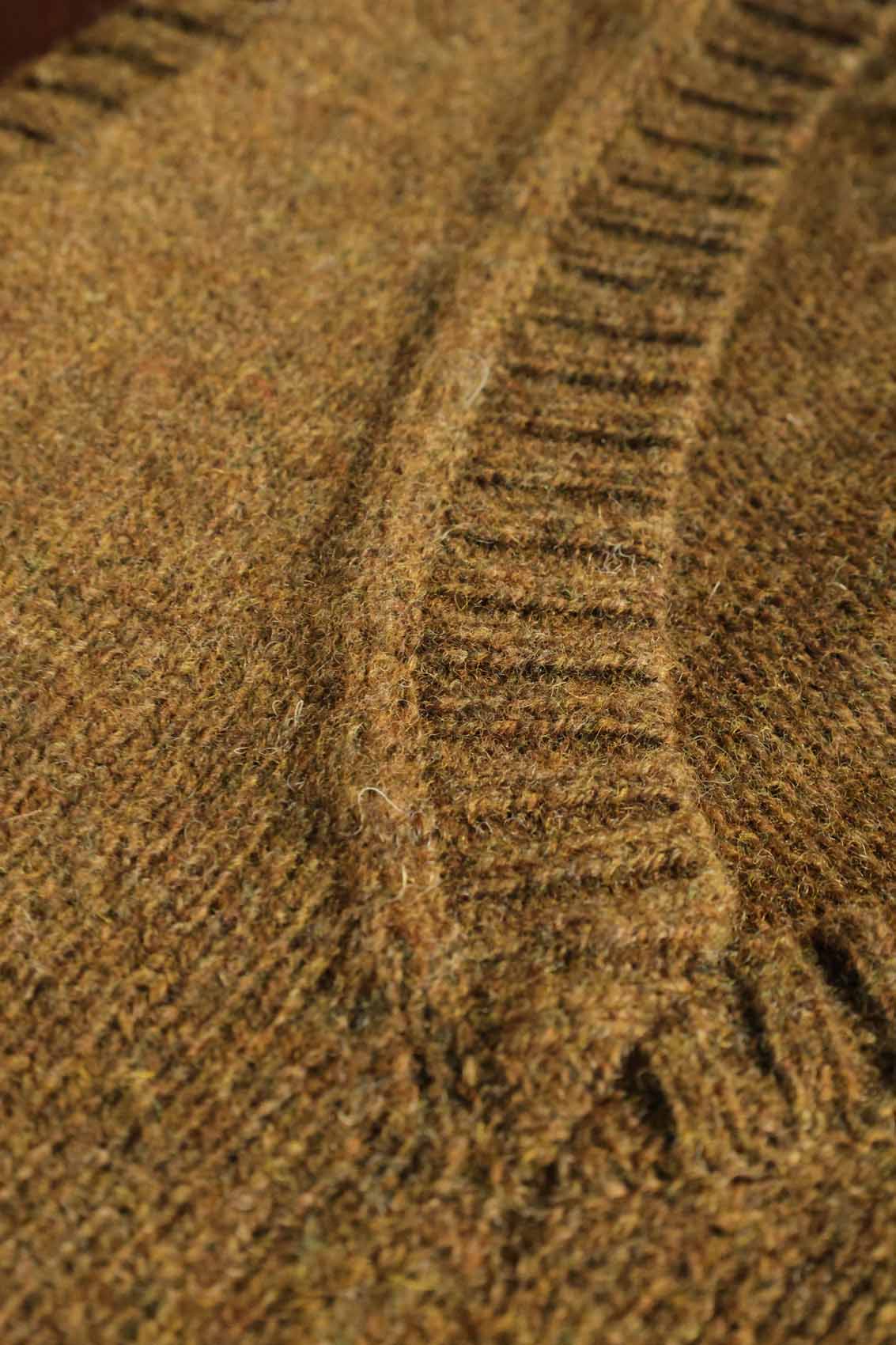 Schurwolle Pullunder Herren | Braun