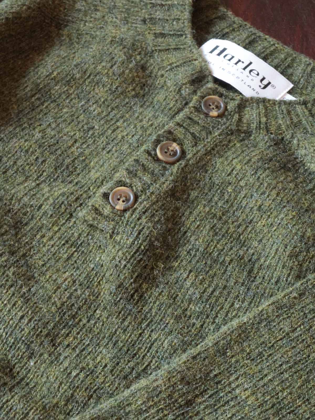 Pullover Superweiche Wolle | Schottische Kiefern Grün