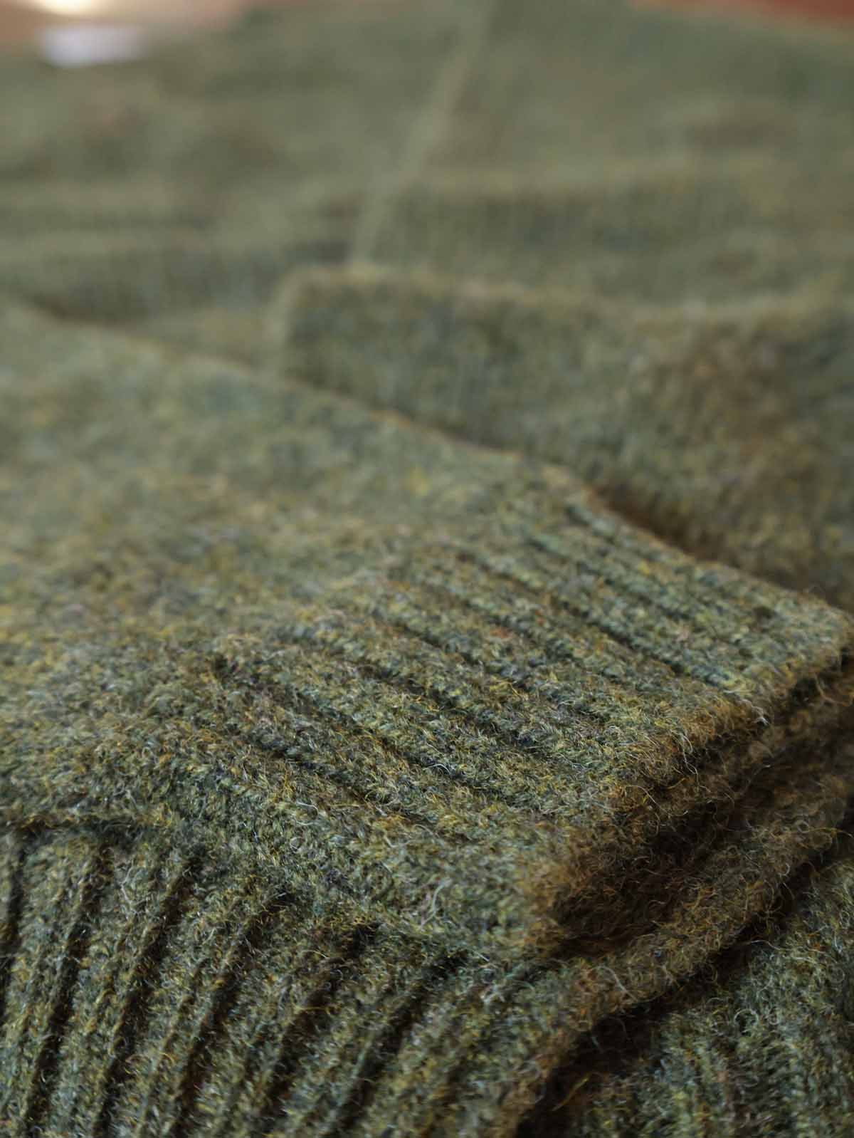 Pullover Superweiche Wolle | Schottische Kiefern Grün