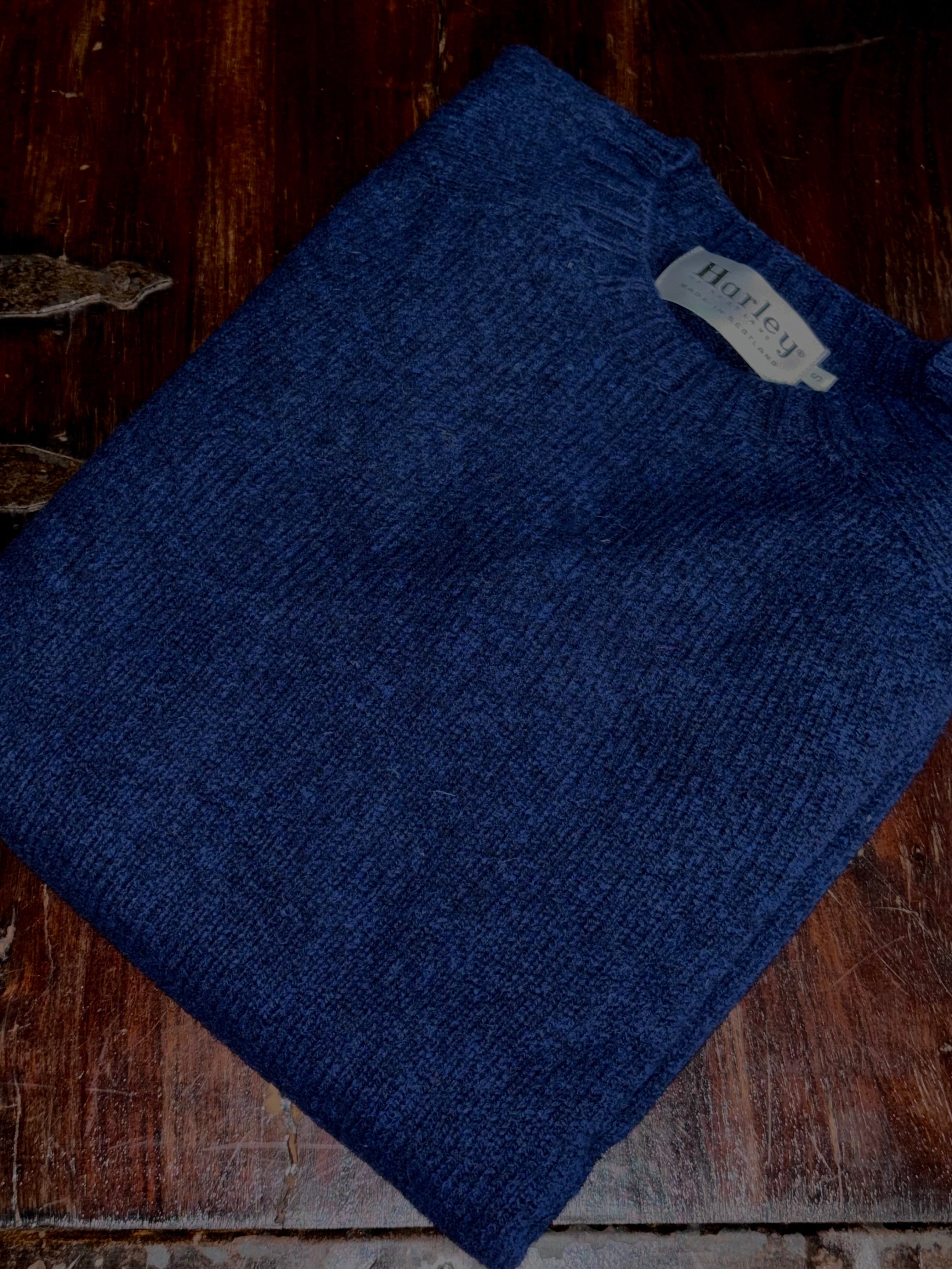 Pullover Reine Schurwolle | Mitternacht Blau