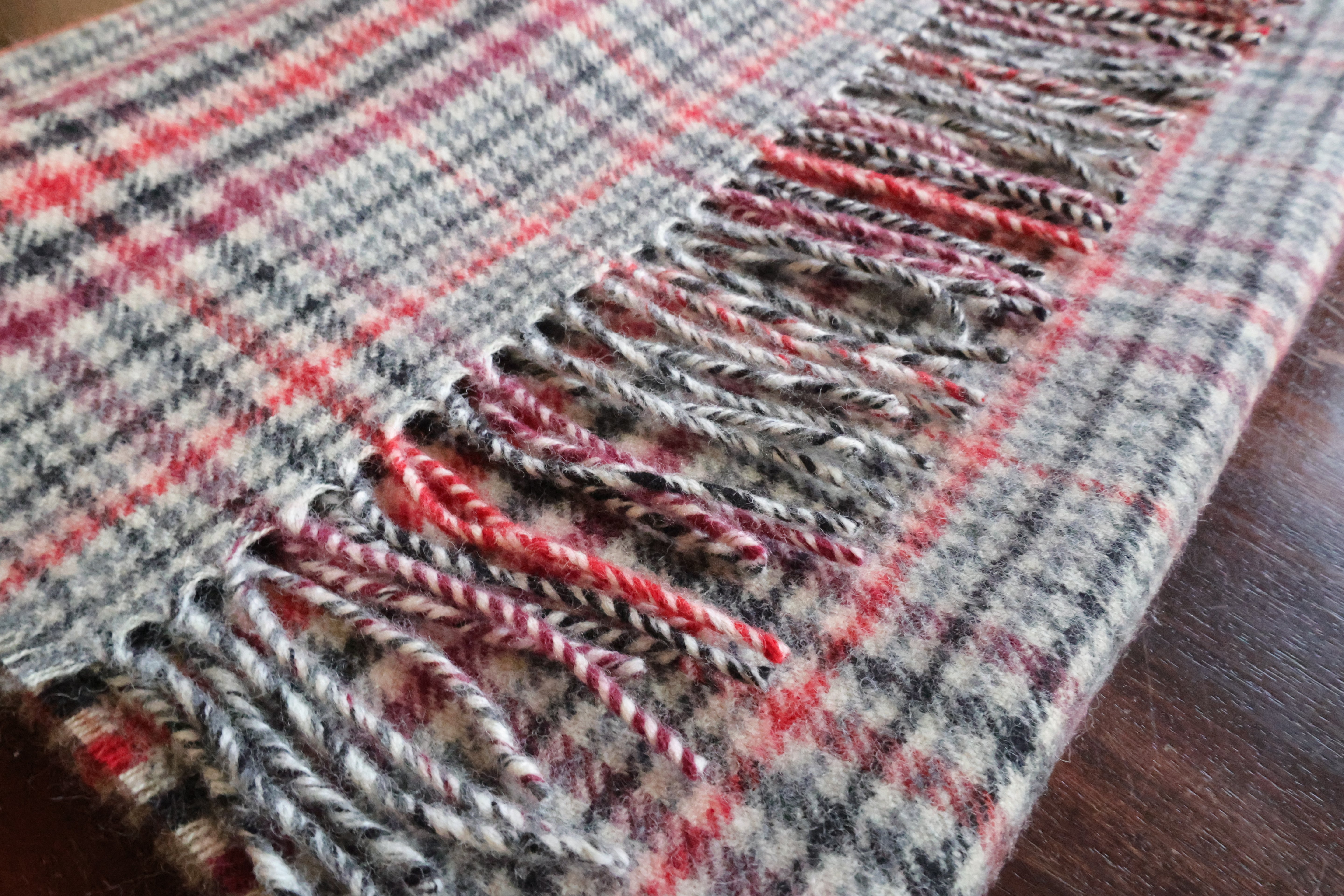 Tartan Lambswool Scarf - Blackwatch