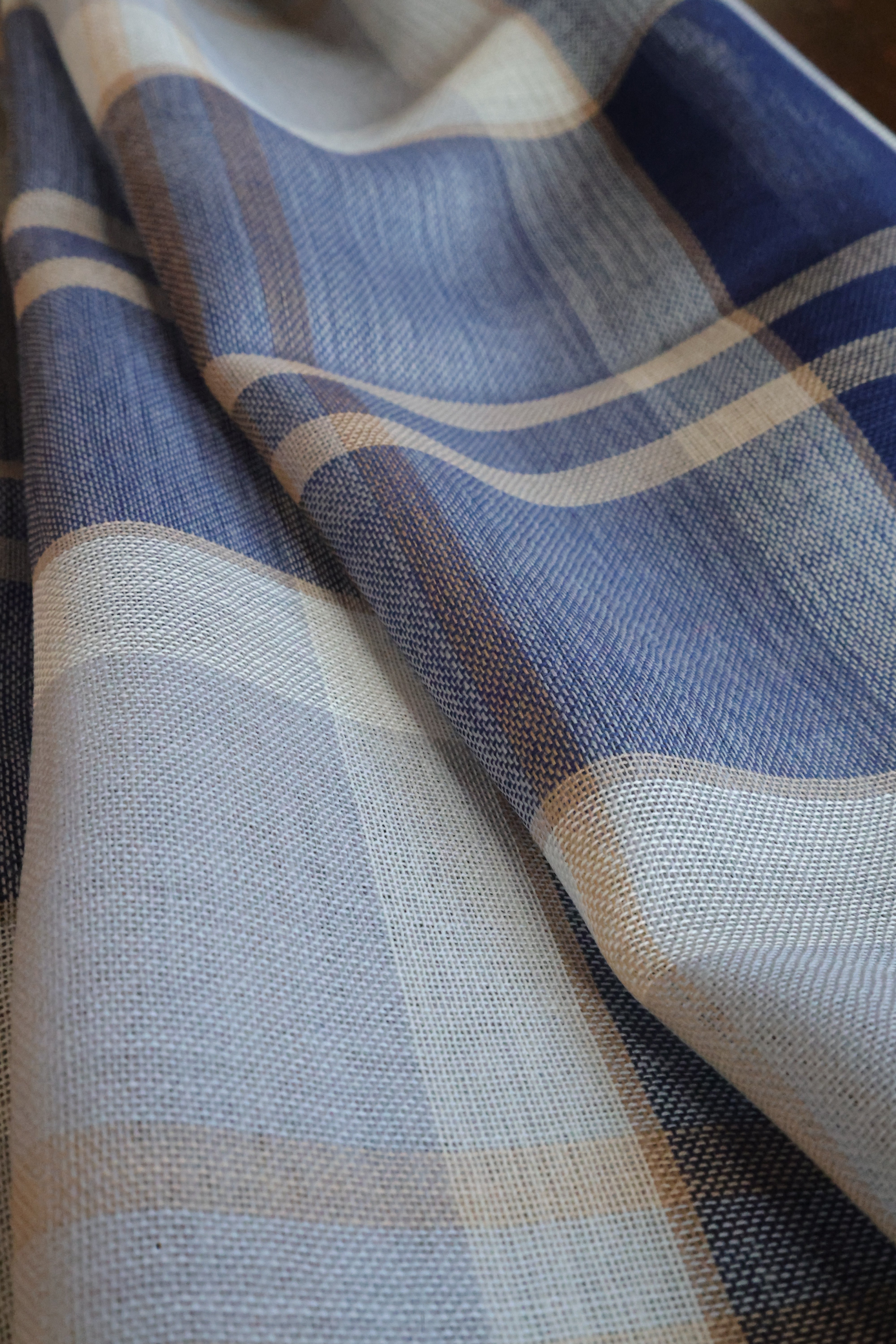 Lochcarron Merino Wolle Stola | Bannockburn Grau