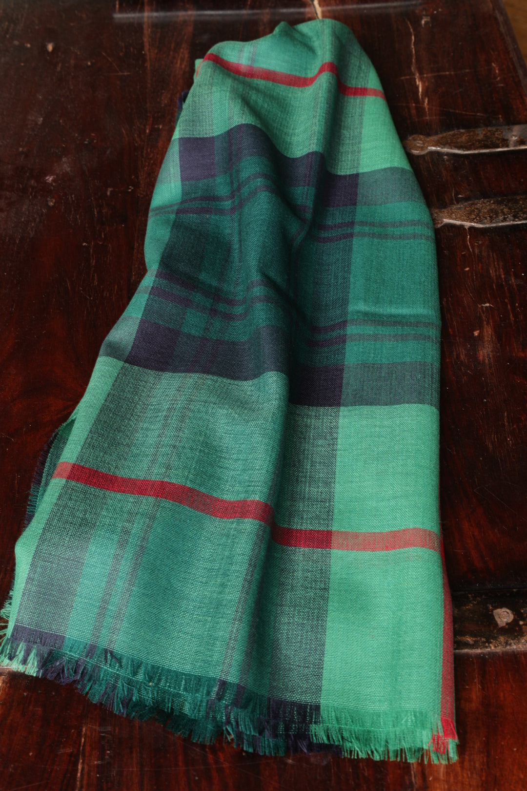 Lochcarron Merino Wolle Stola | Jade
