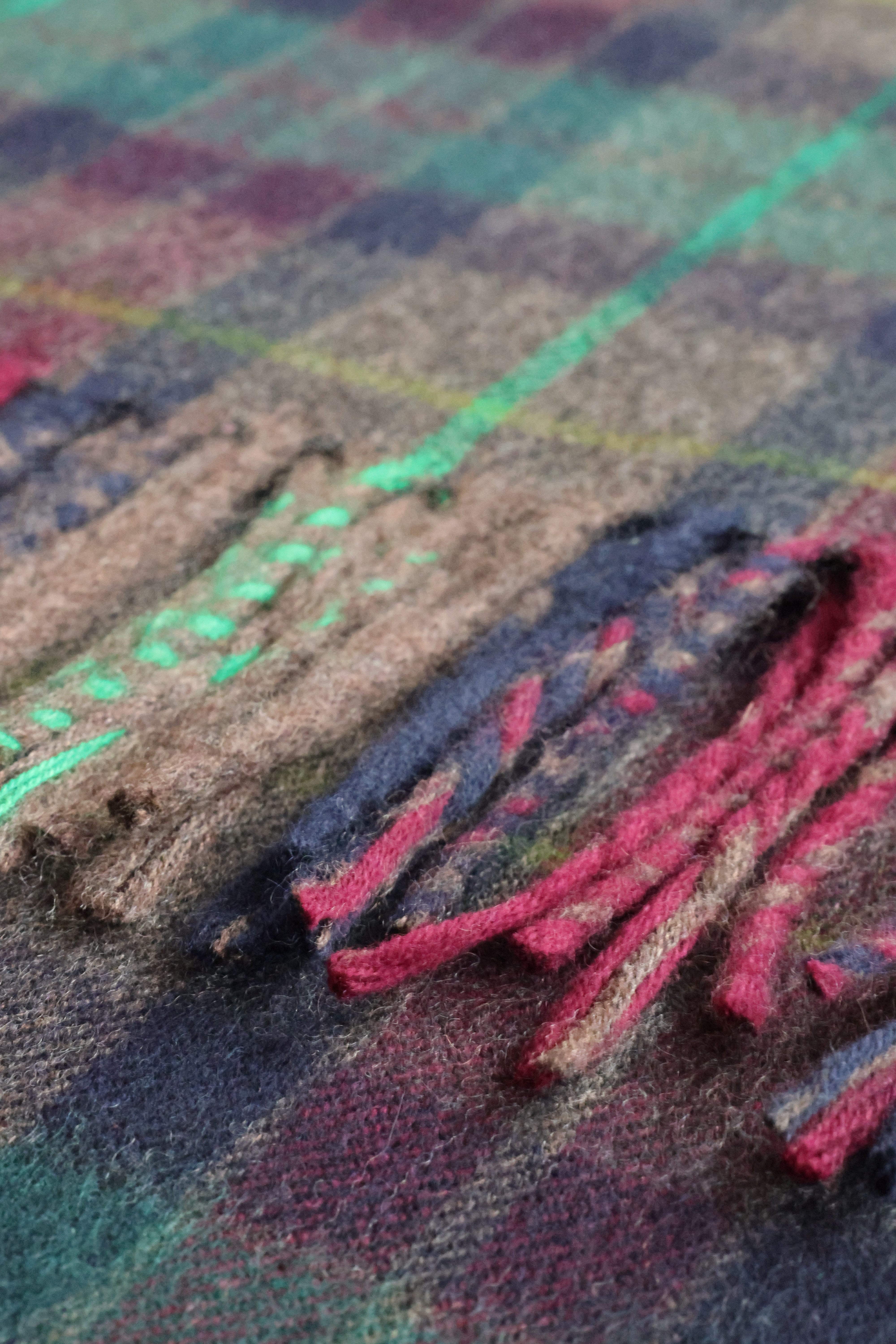 Cashmere Scarf Violet