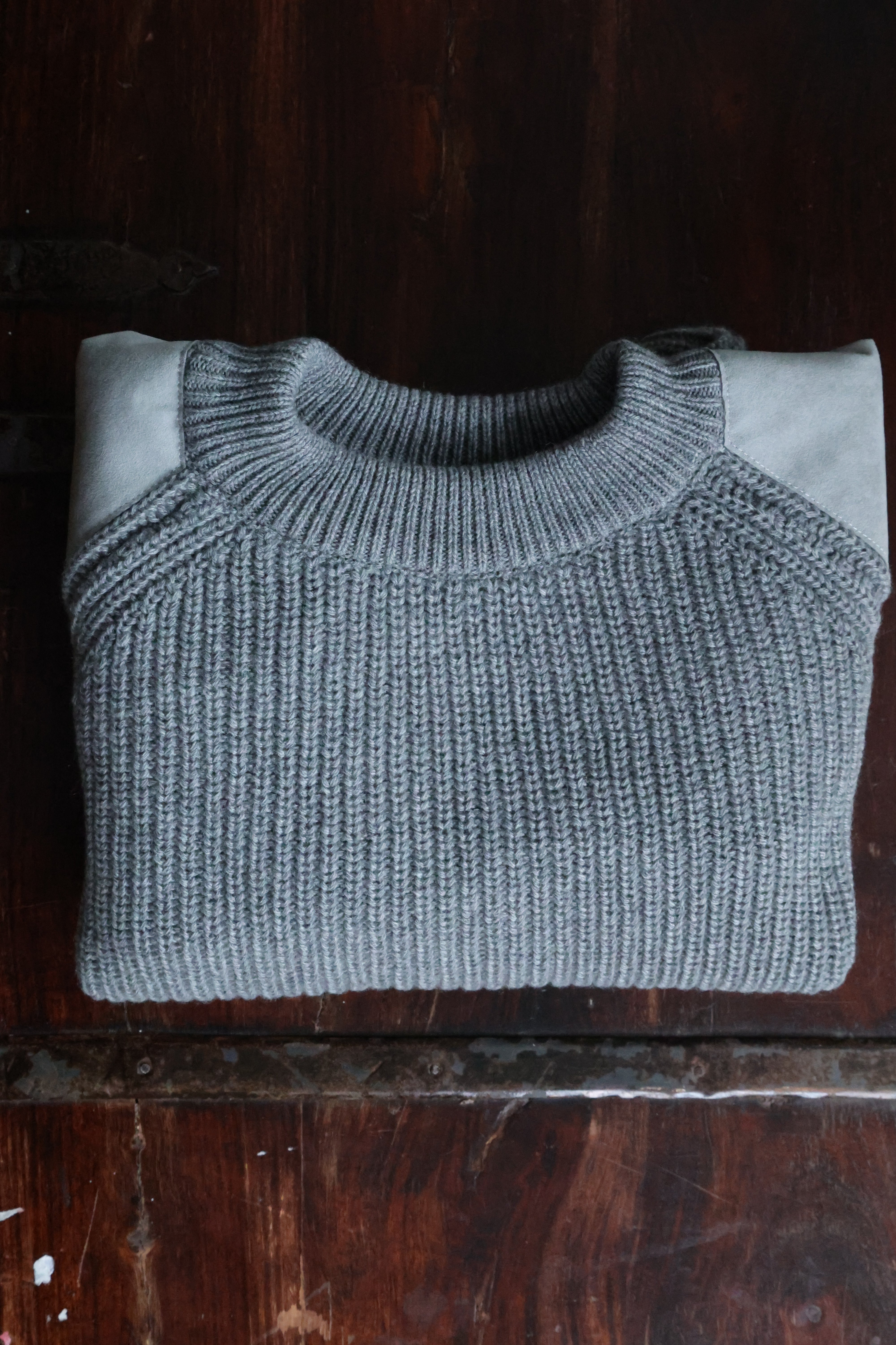 Kaschmir Pullover Angler Grau