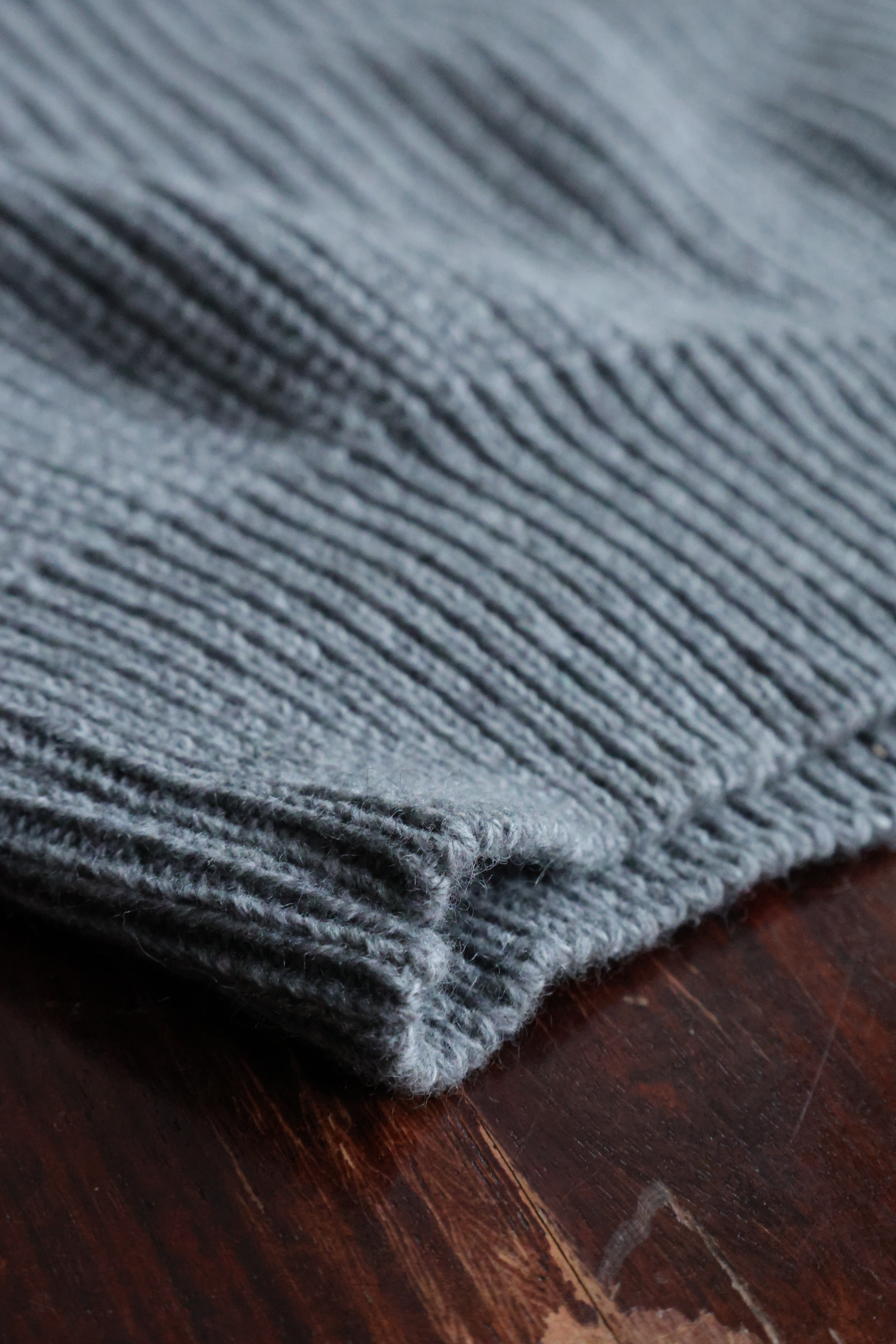 Kaschmir Pullover Angler Grau