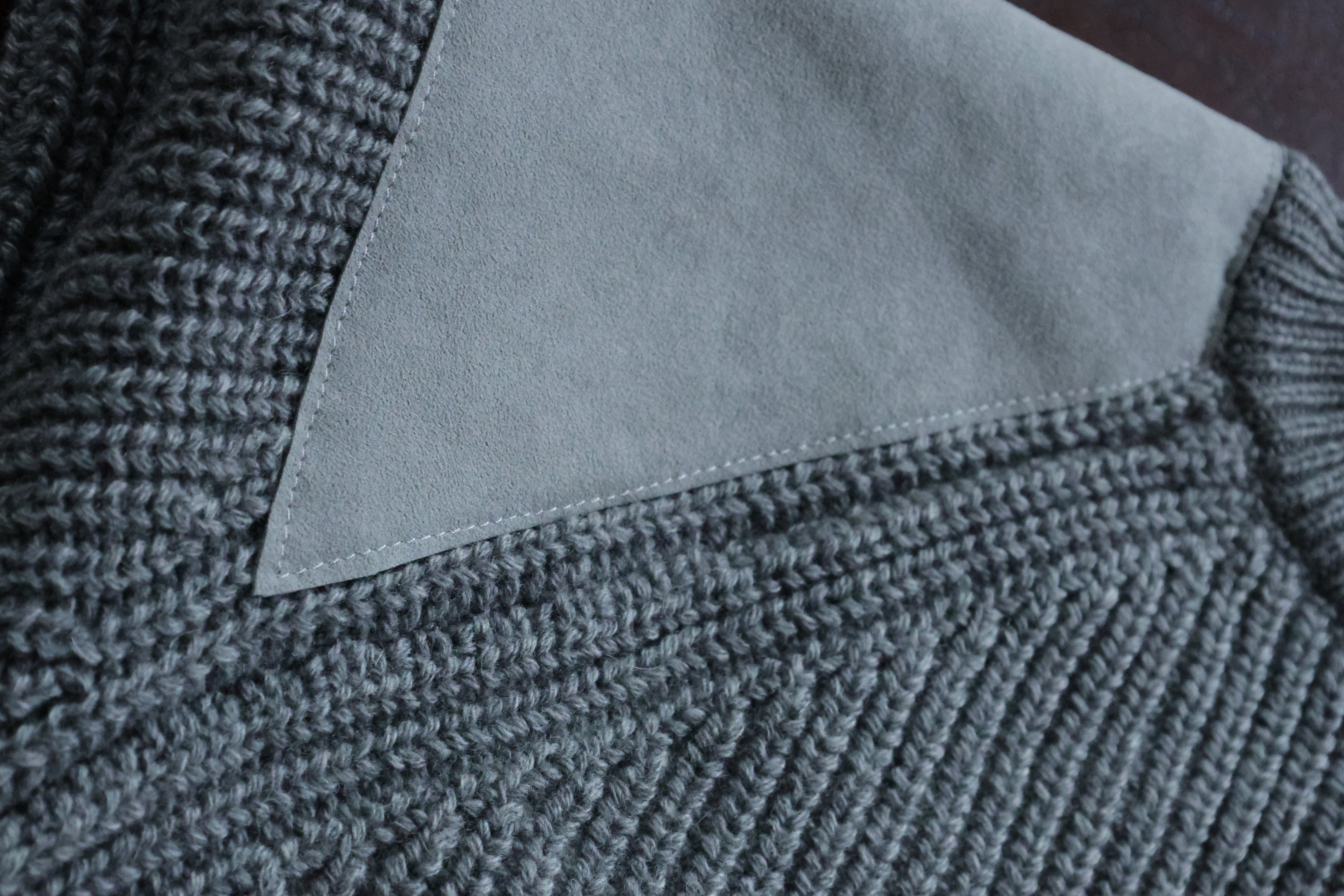 Kaschmir Pullover Angler Grau