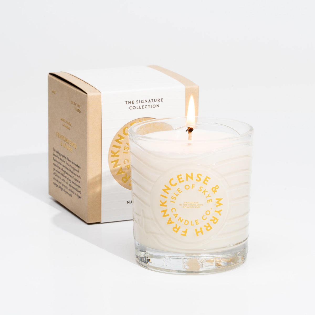 Isle of Skye Candles Frankincense & Myrrh Duftkerze im Insel Tumbler – Produktansicht