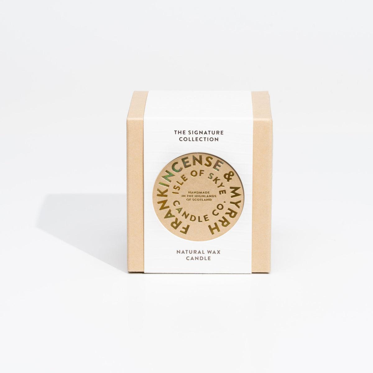 Isle of Skye Candles Frankincense & Myrrh Duftkerze im Insel Tumbler – Seitenansicht