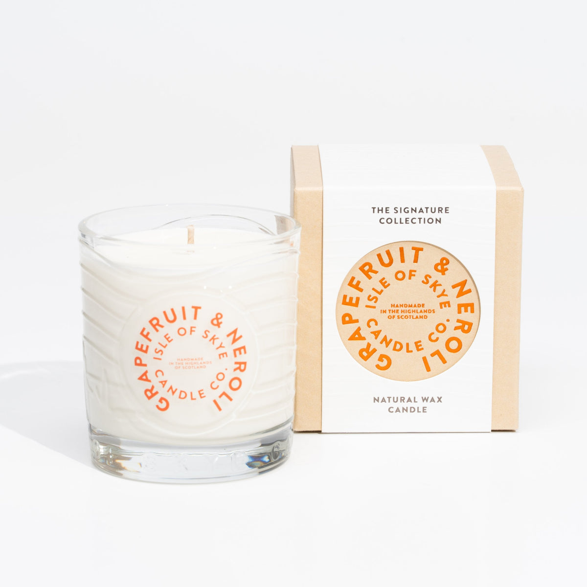 Isle of Skye Candles Grapefruit & Neroli Duftkerze im Insel Tumbler – Produktansicht