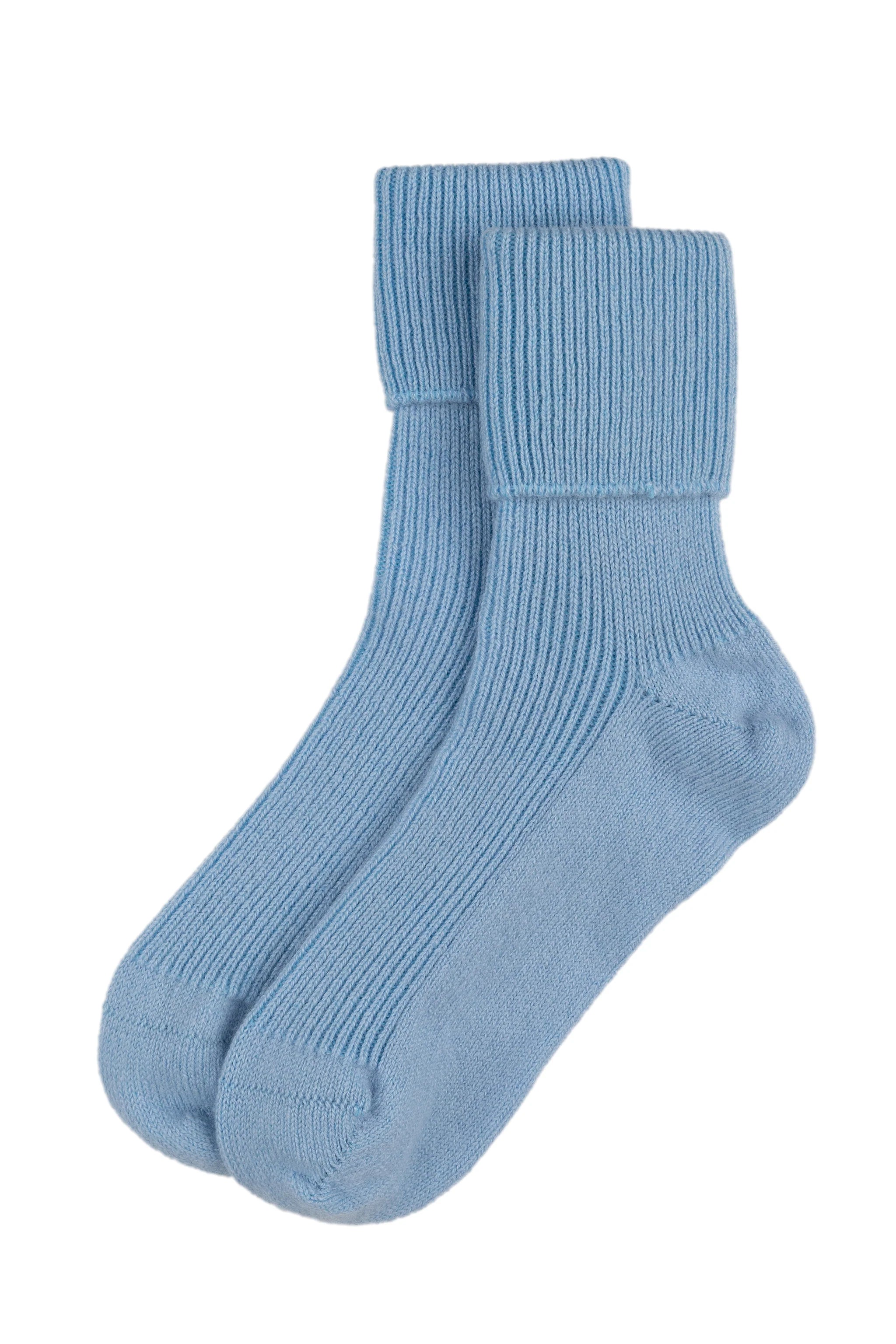 Cashmere Lounge Socks Blue