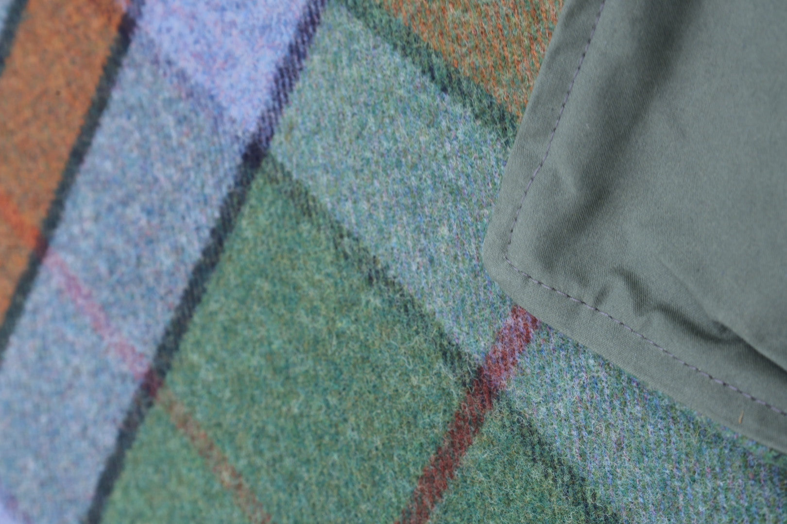 Picnic blanket | Tartan Green Ben Oss