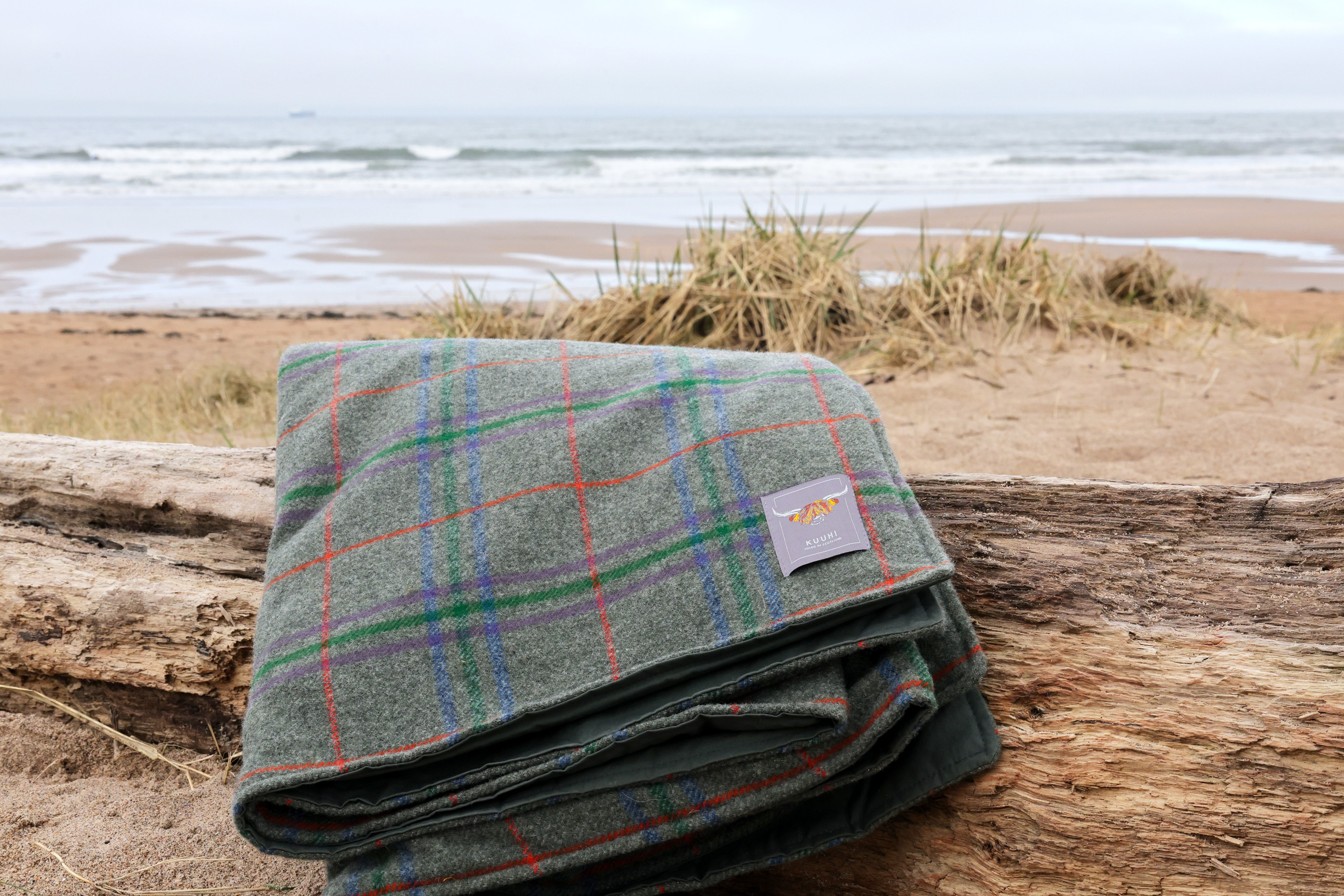 Picnic blanket | Tartan Green Glen Coe