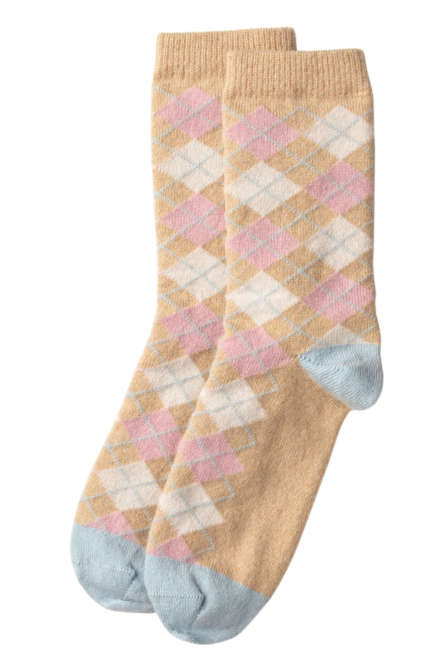 Cashmere Lounge Socks Blue