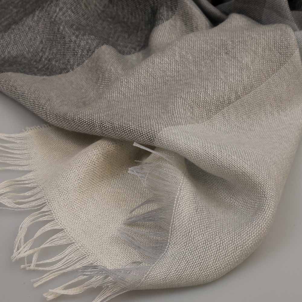 Seidenschal Damen Grau