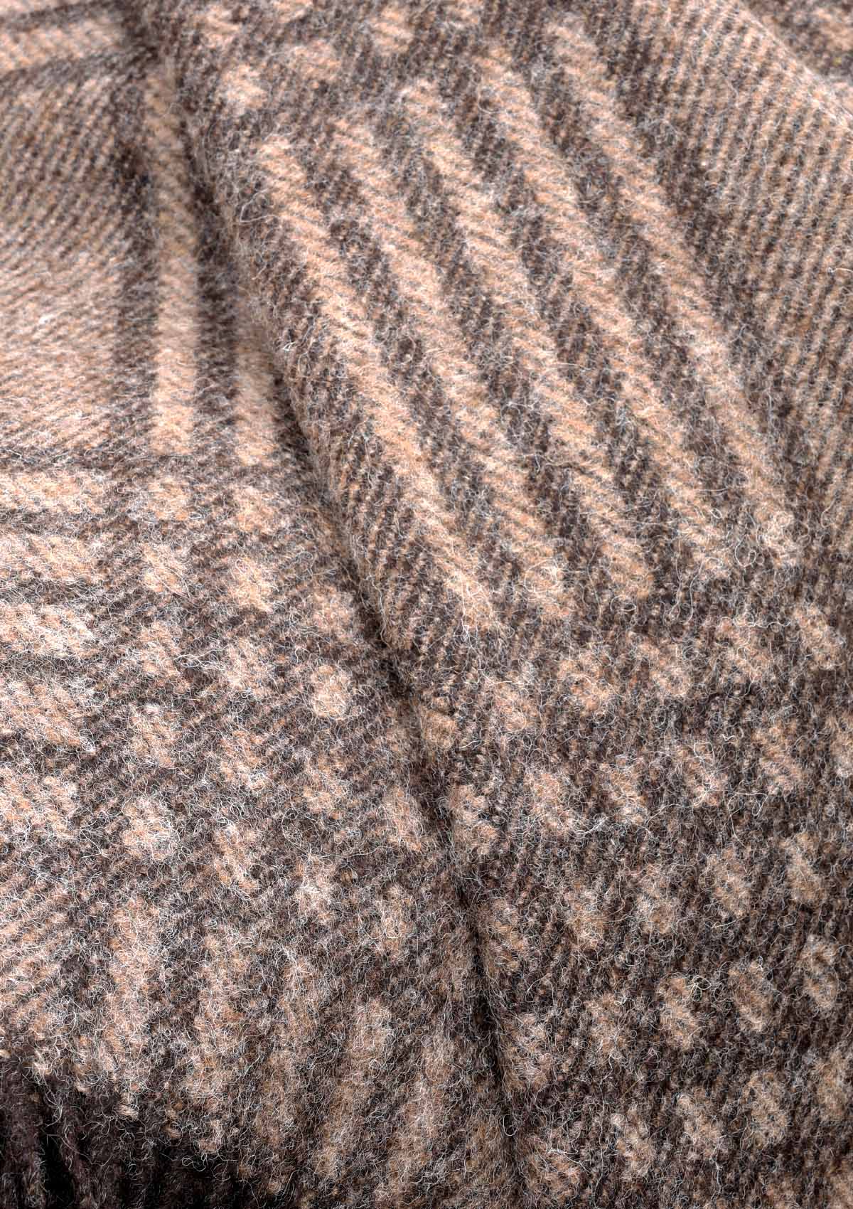 Shetland wool blanket | Natural colours
