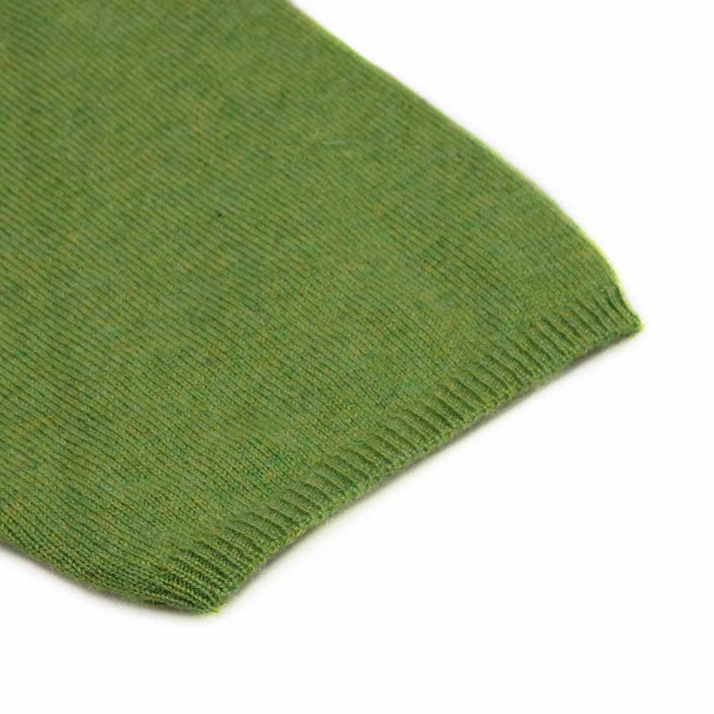 William Lockie Women's Cashmere Short-Sleeve Sweater - Green