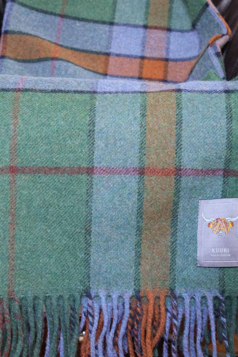 Scottish Plaid Green Squares