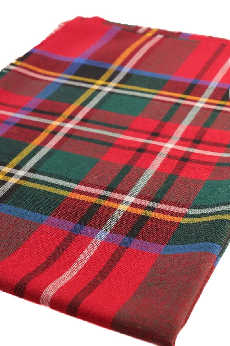 Merino Wool Scarf | Stewart Red Tartan