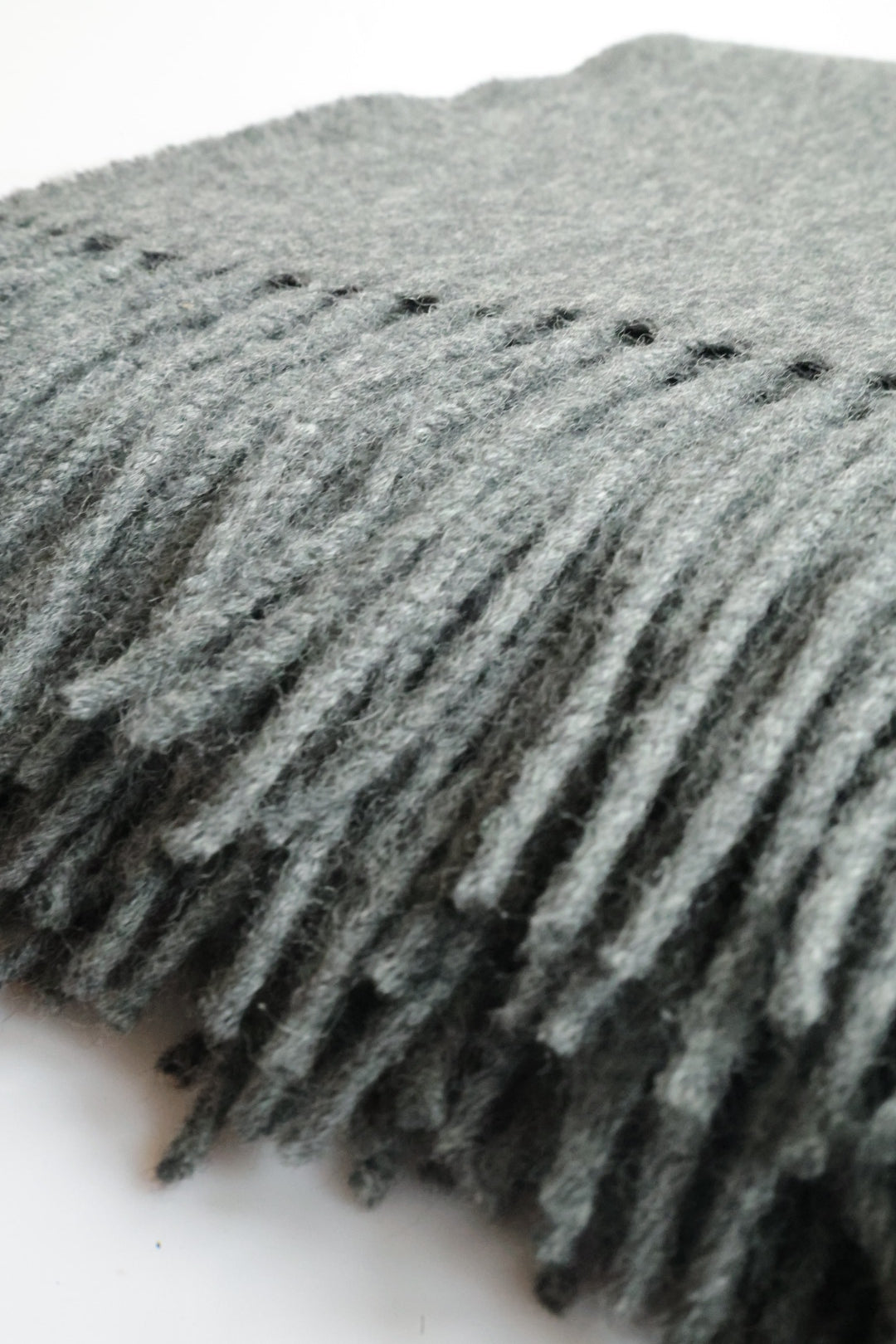 Wool blanket grey