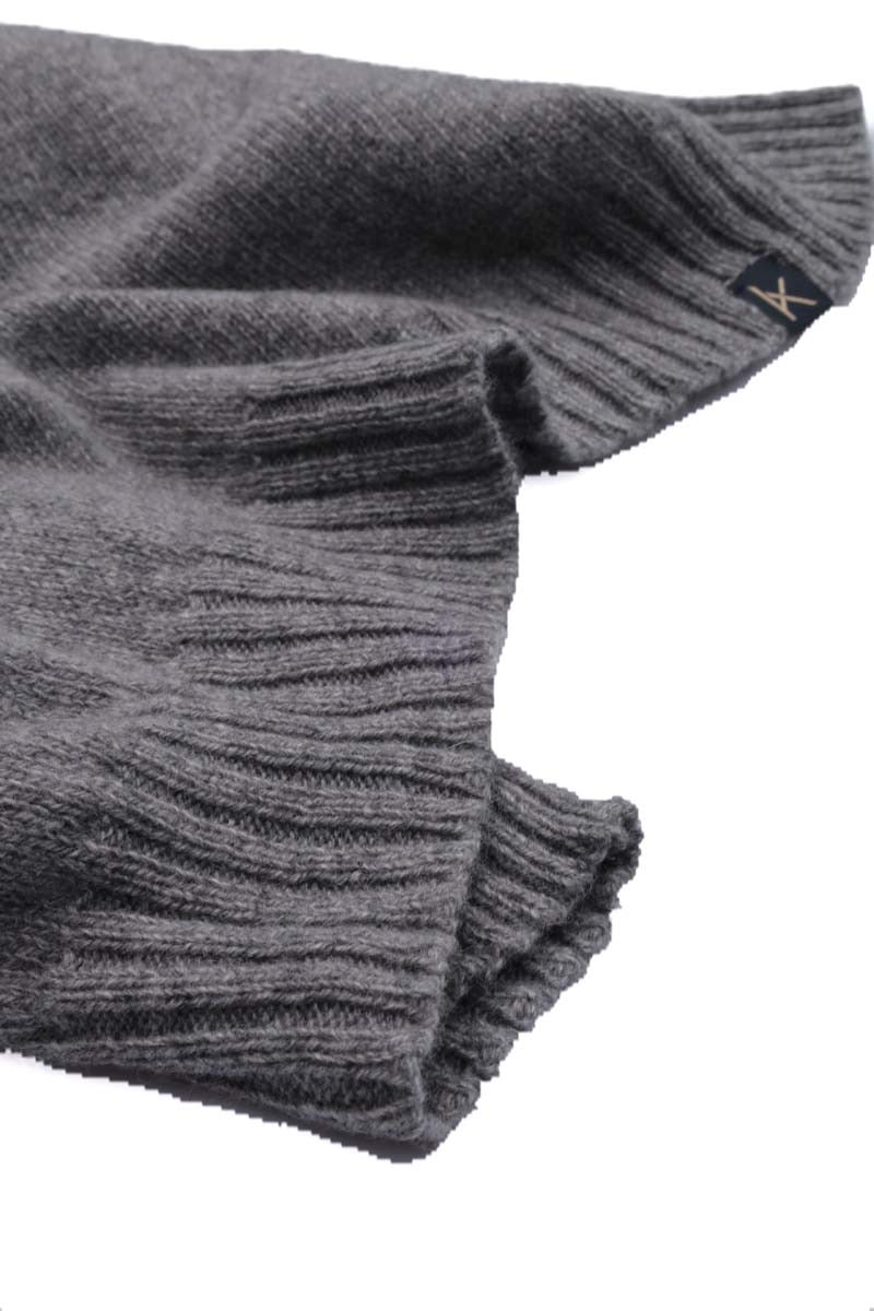 Kaschmir Weste Grau Damen