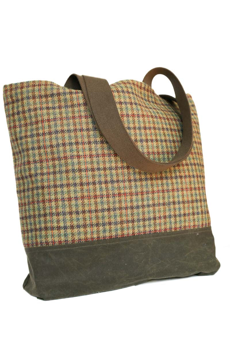 Tweed Tote Shopper Tasche