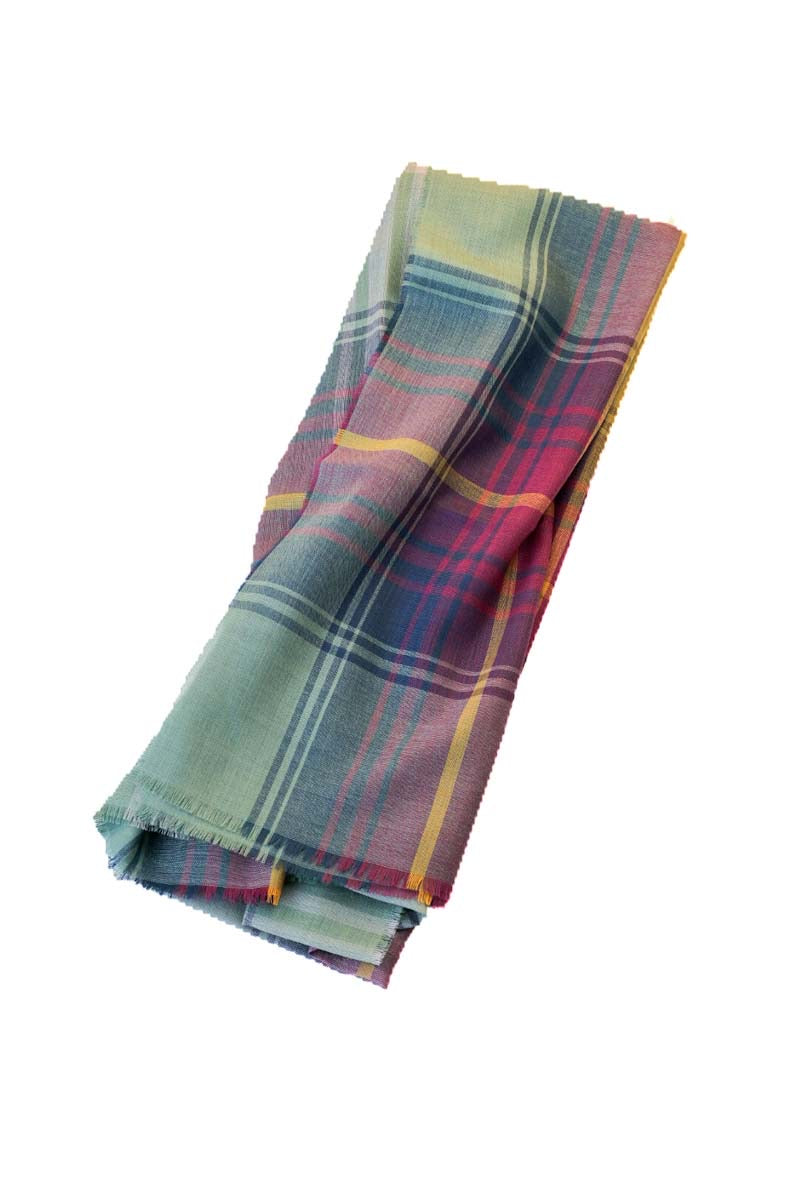 Lochcarron Merinowolle Stola | Salbei