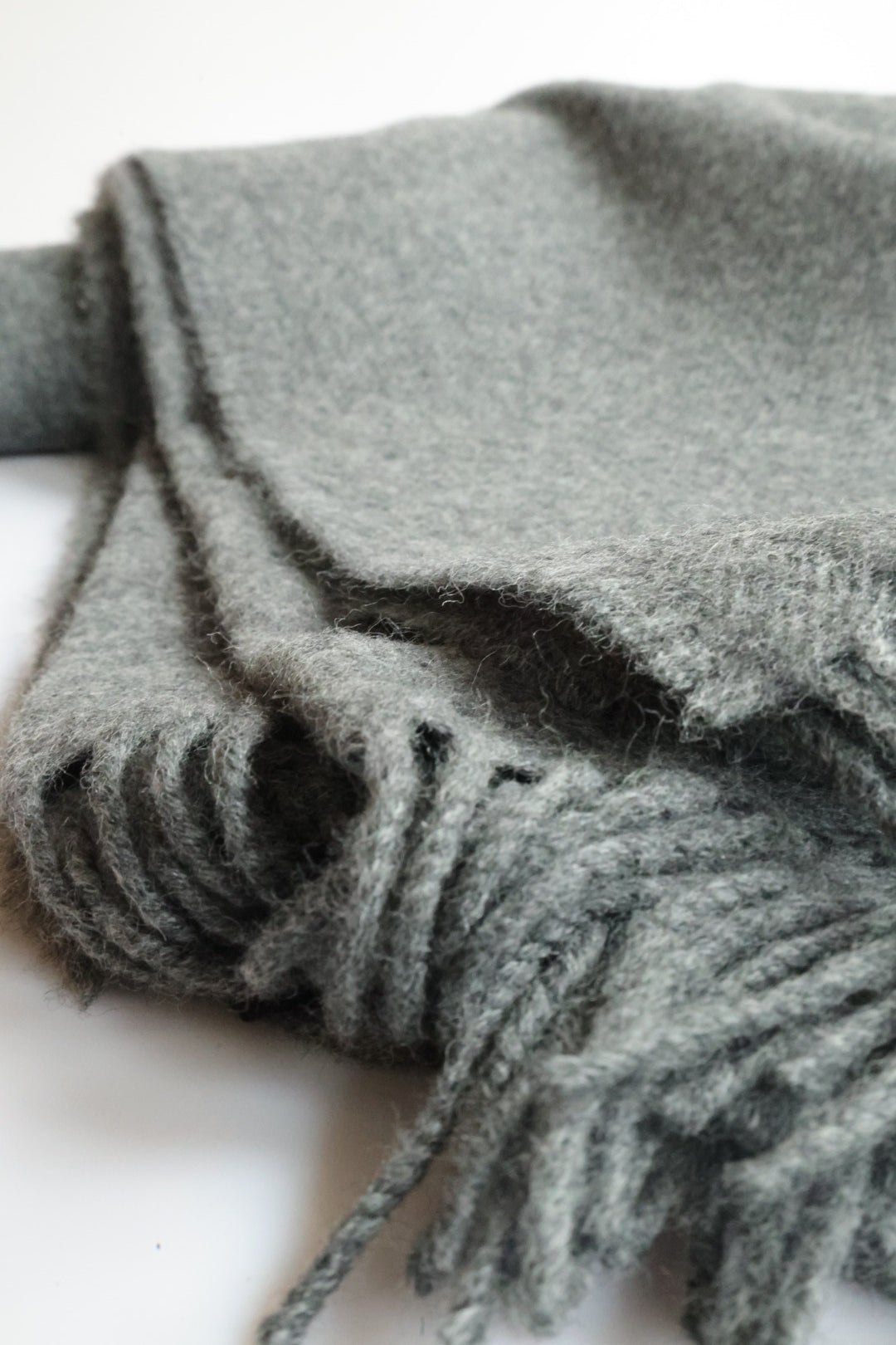 Wool blanket grey
