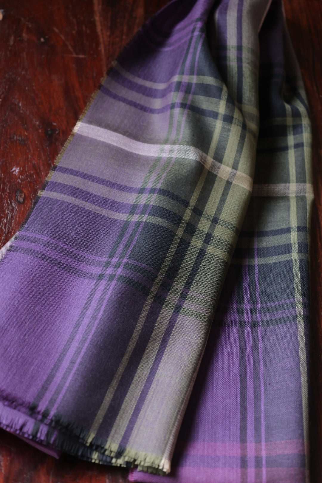 Lochcarron Merino Wolle Stola | Heide