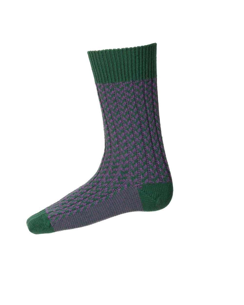 Tartan Socken Herren Distel