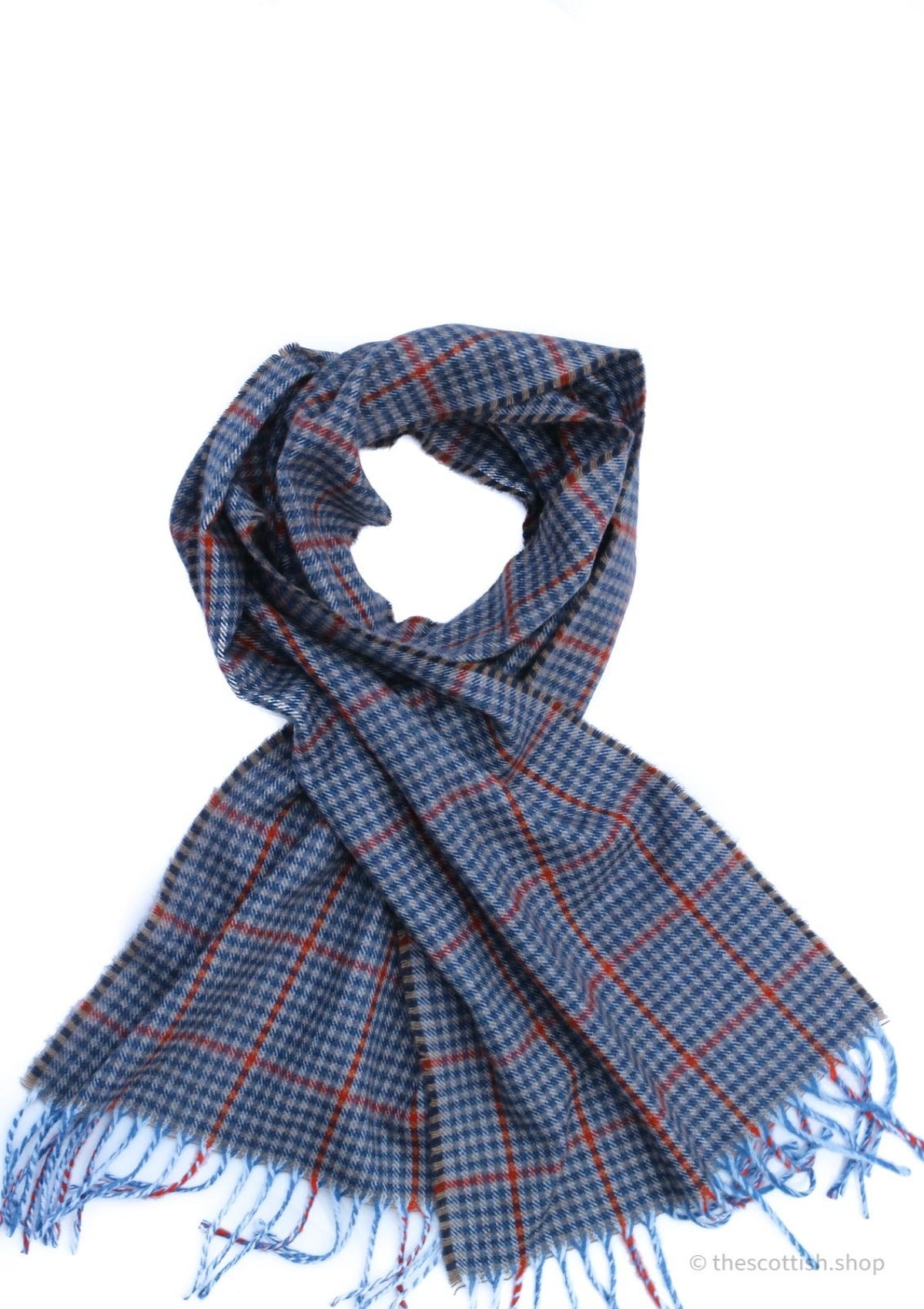 Kaschmirschal-Kariert-HellBlau-Rot-The-Scottish-Shop